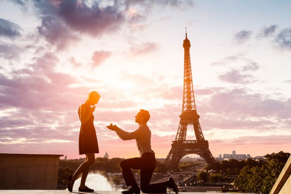 Paris - Der perfekte Ort für einen Heiratsantrag