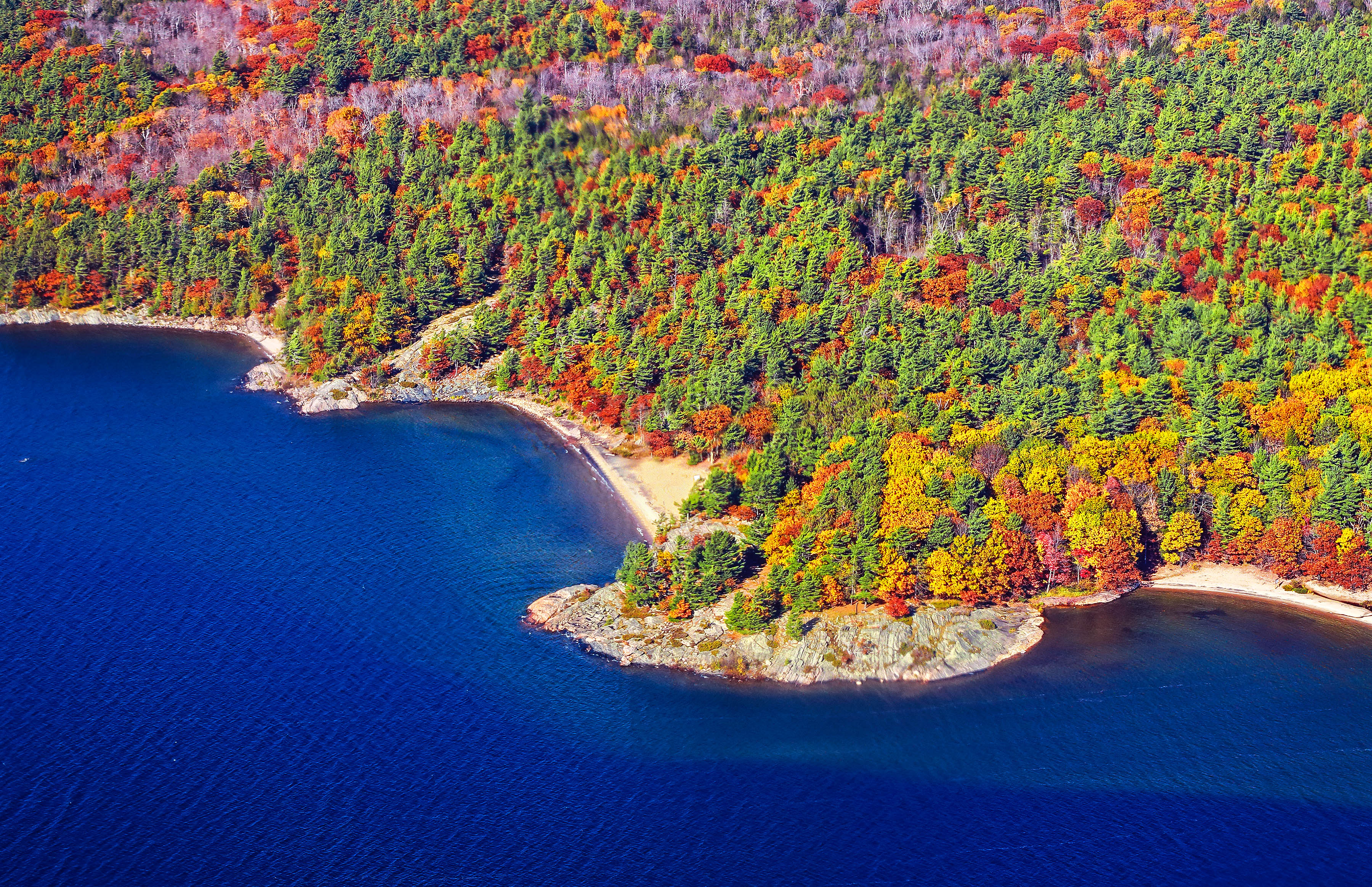 Indian Summer in Kanada, Killbear Provincial Park, Ontario