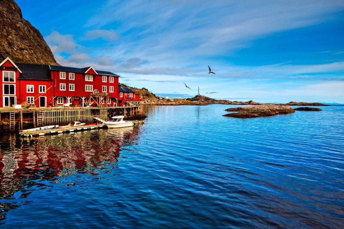 Lofoten Unterkunft Fischerhütte