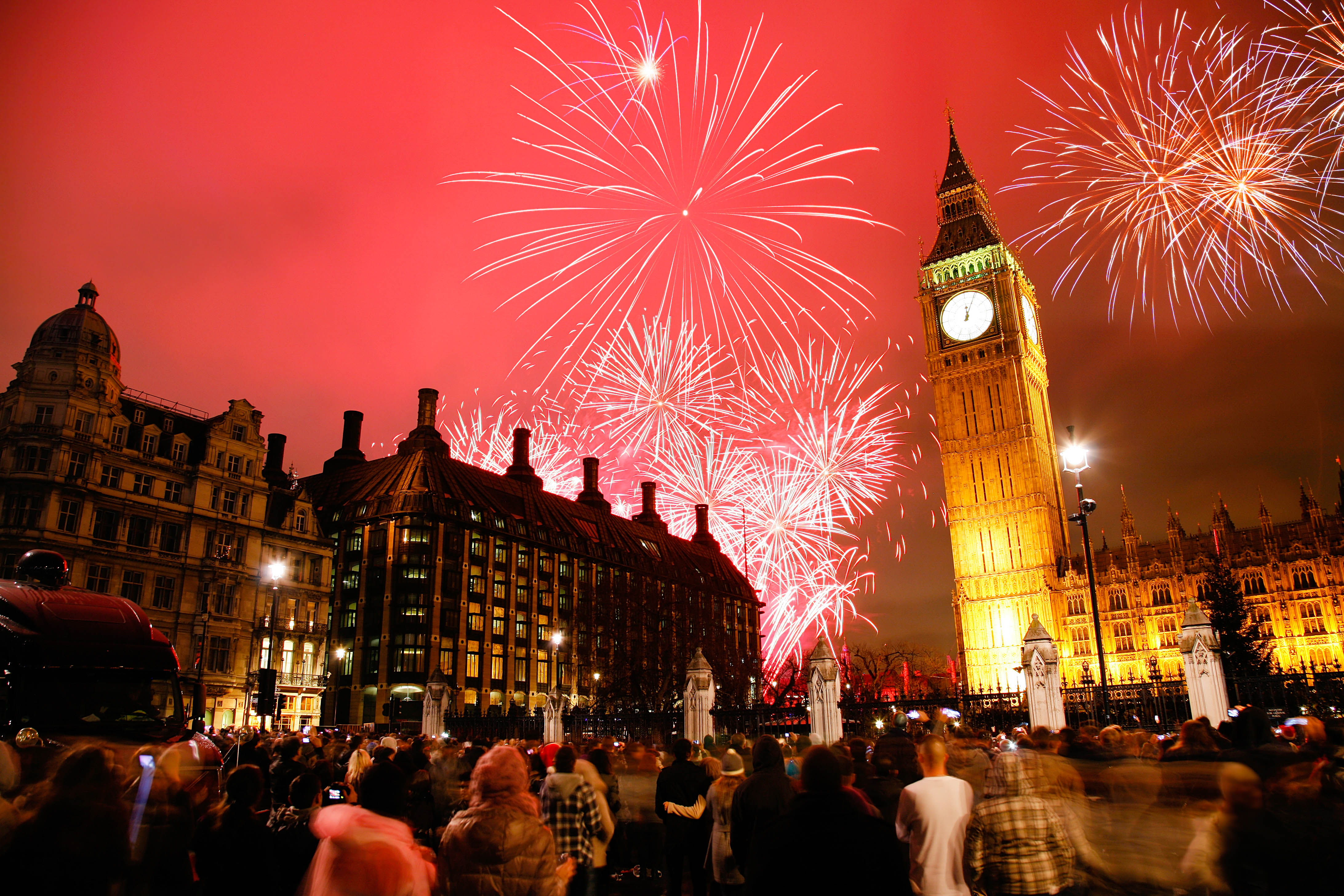Silvester in London: Die spektakulärsten Partys und Events