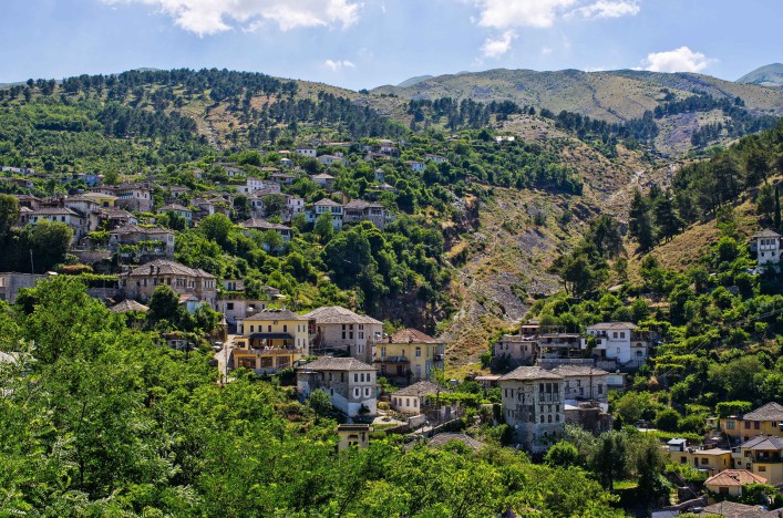 Gjorokaster, Albanien