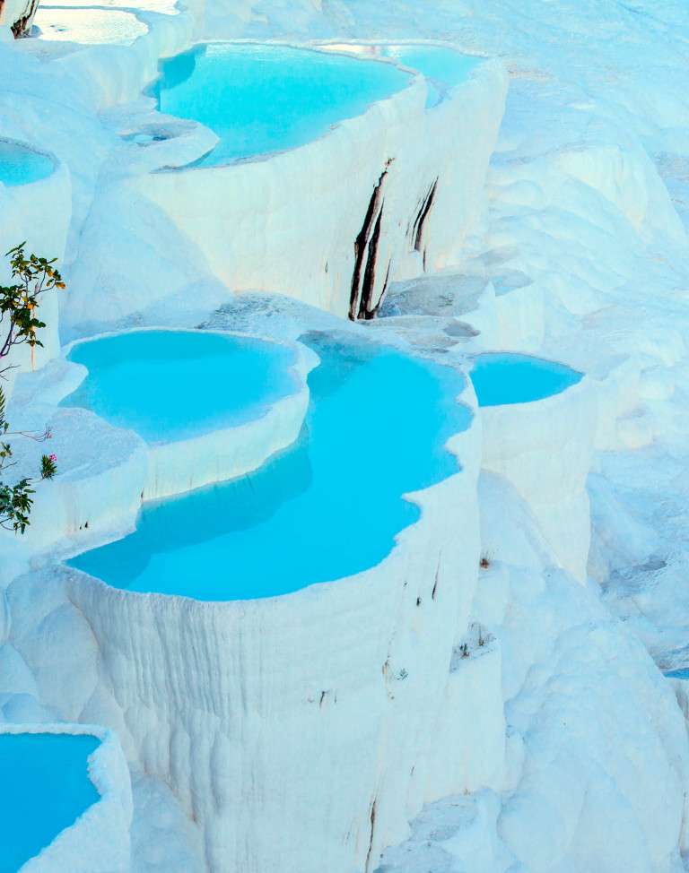 travertine pools at pamukkale