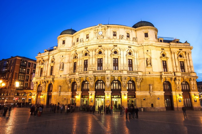 Das Arriaga Theater von Bilbao