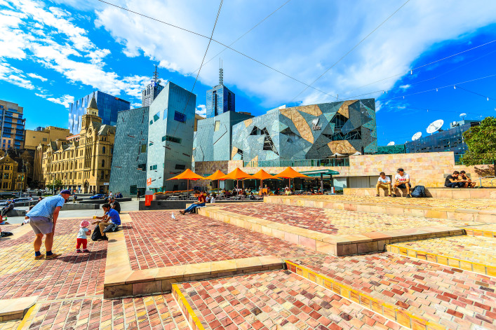 Melbourne Tipps Federation Square