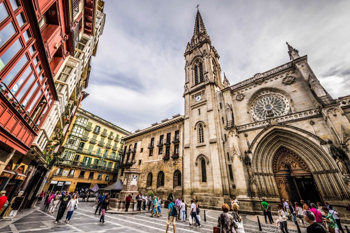 Catedral de Santiago in Bilbao