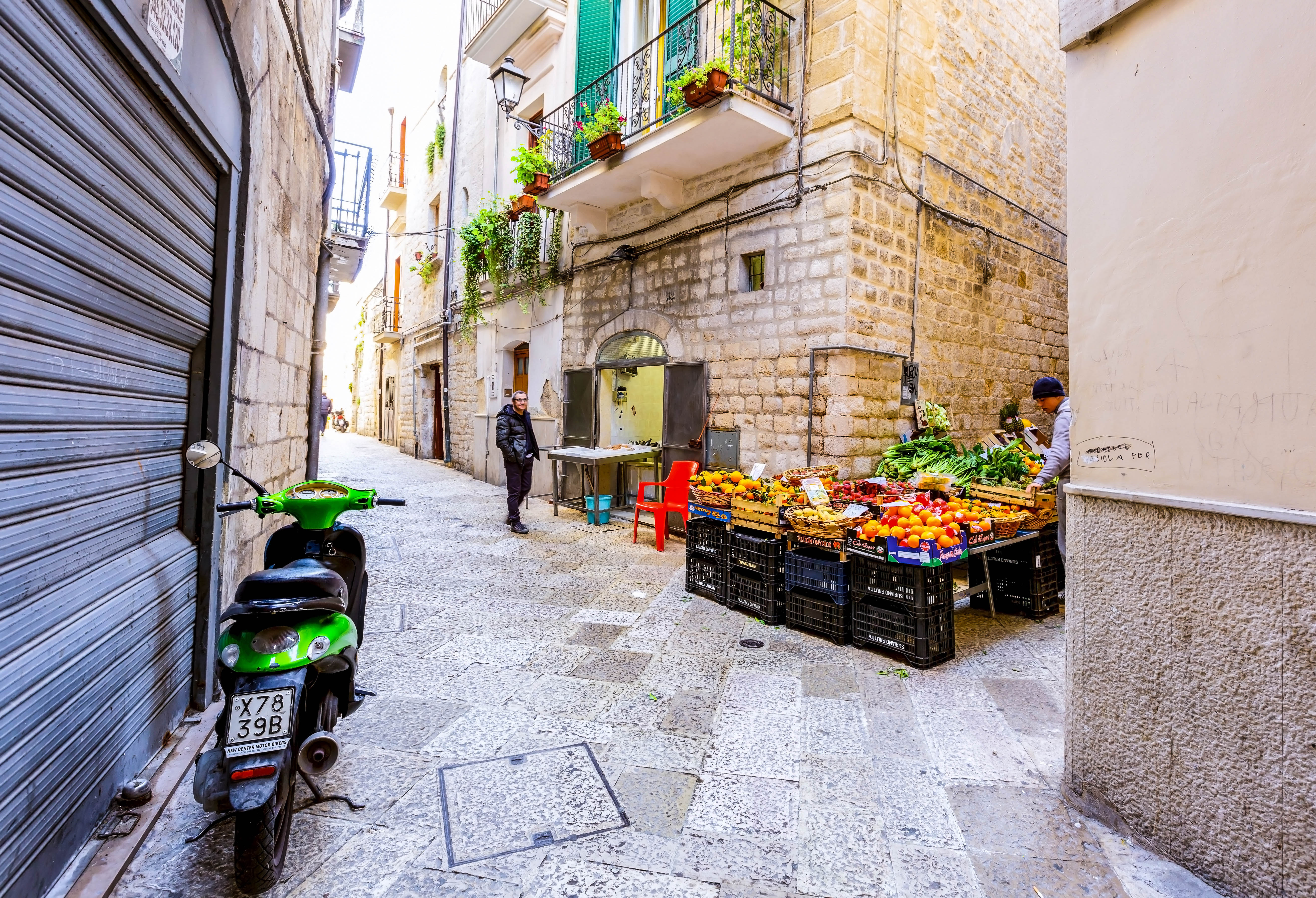 Markt Altsdadt Bari Tipps, Italien Urlaub