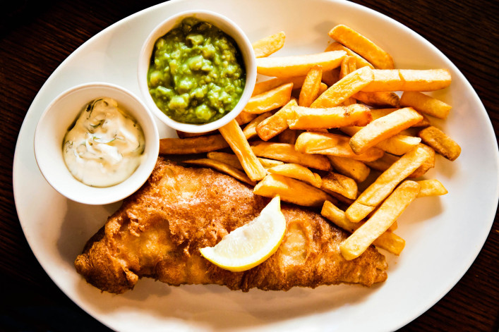 Günstig durch London Fish and Chips