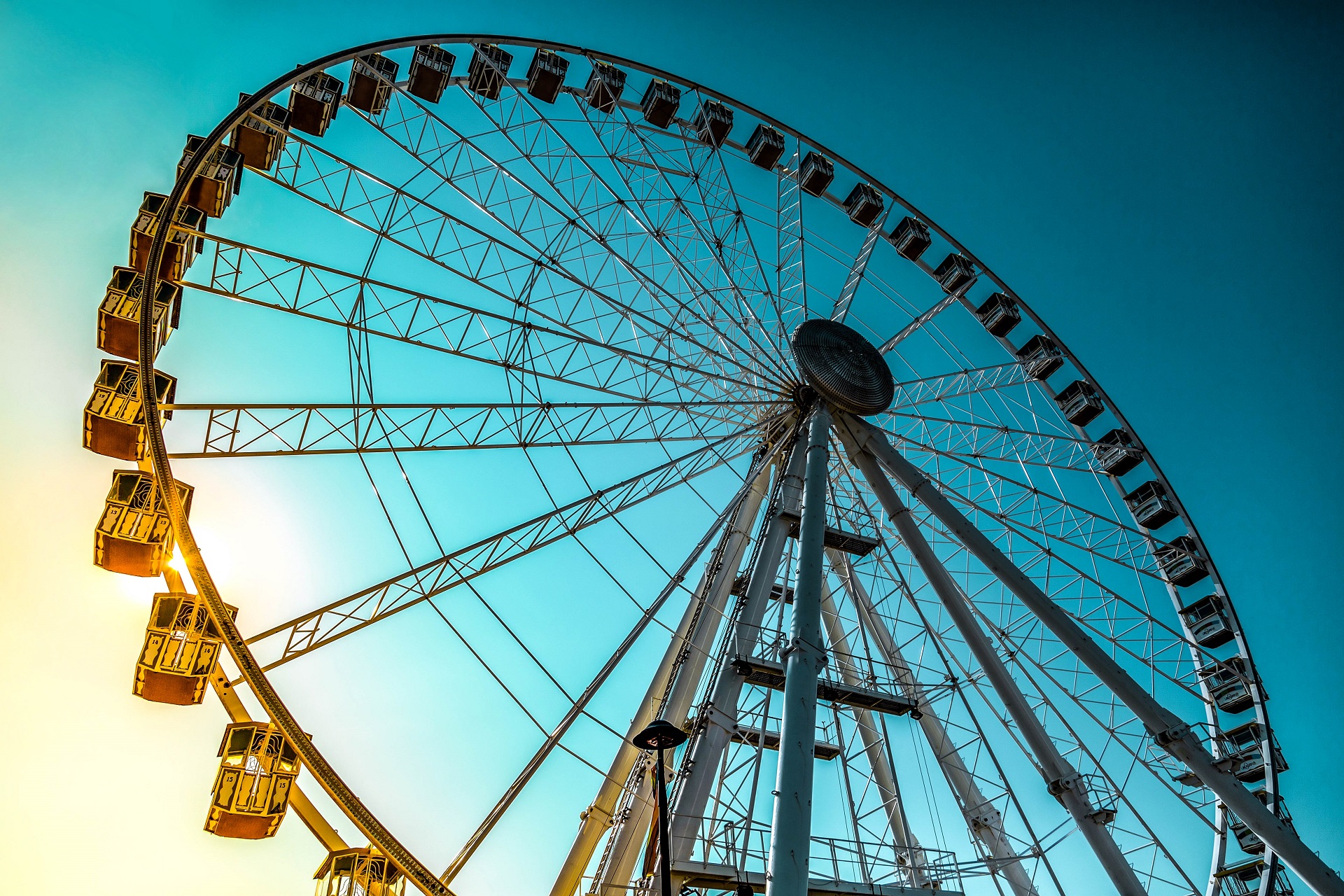 Rimini Italien Riesenrad 