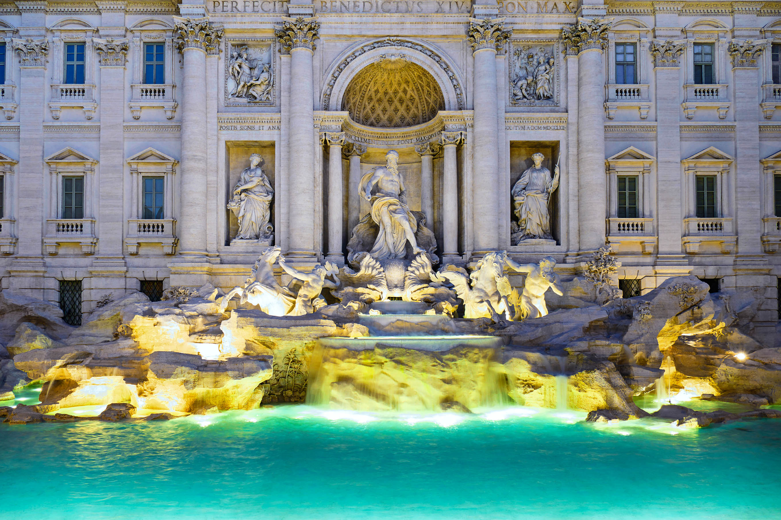 Rom Der Trevi-Brunnen, Sehenswürdigkeiten in Rom