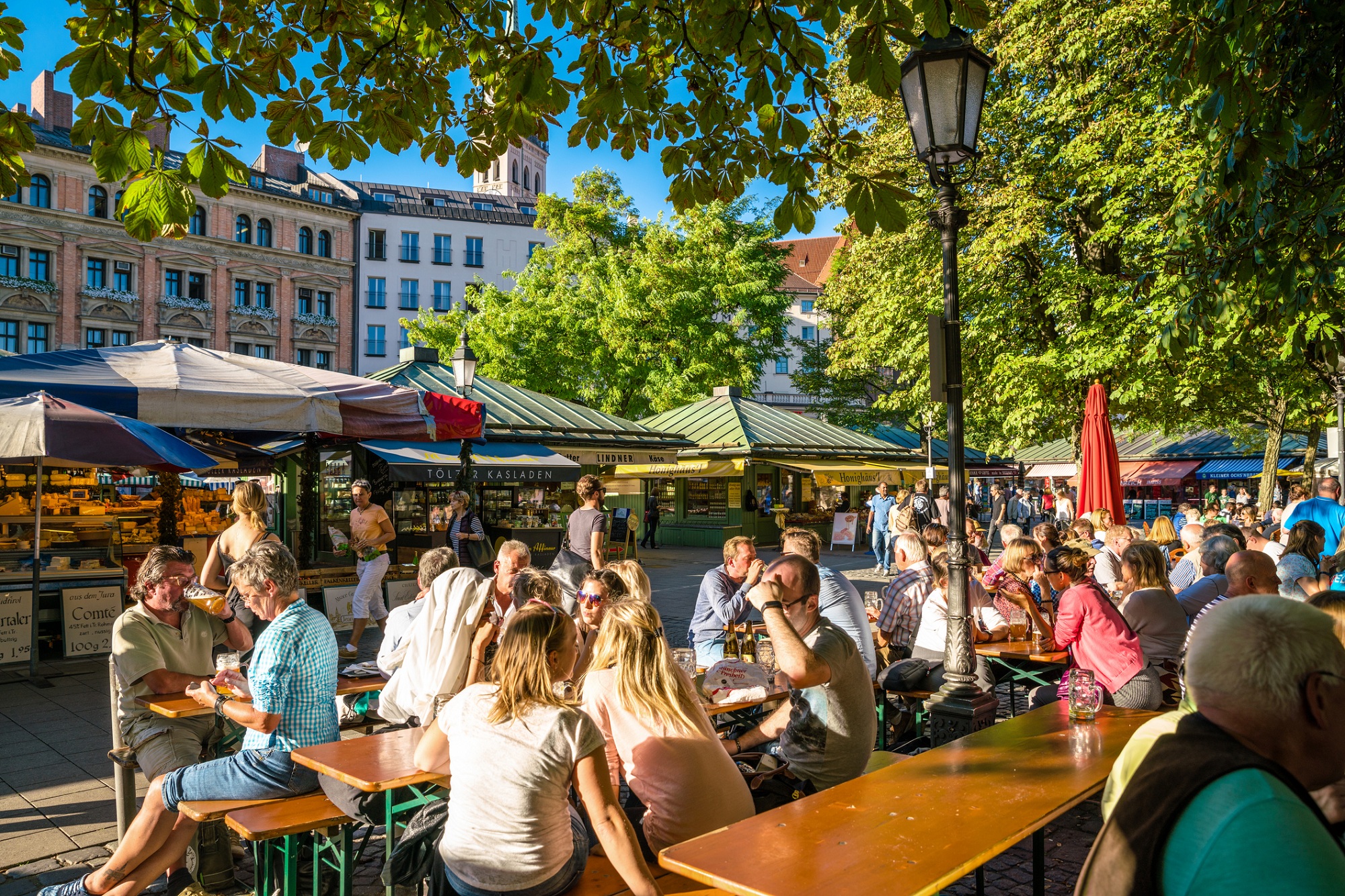59+ Bier Garten, Le biergarten est une invention.