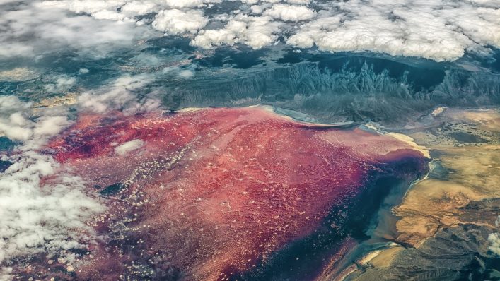 Naturphänomene Lake Natron