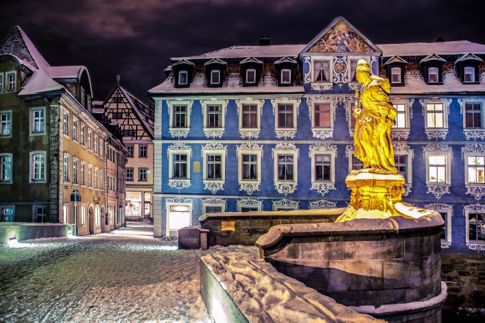 Urlaub in Franken Bamberg Winter