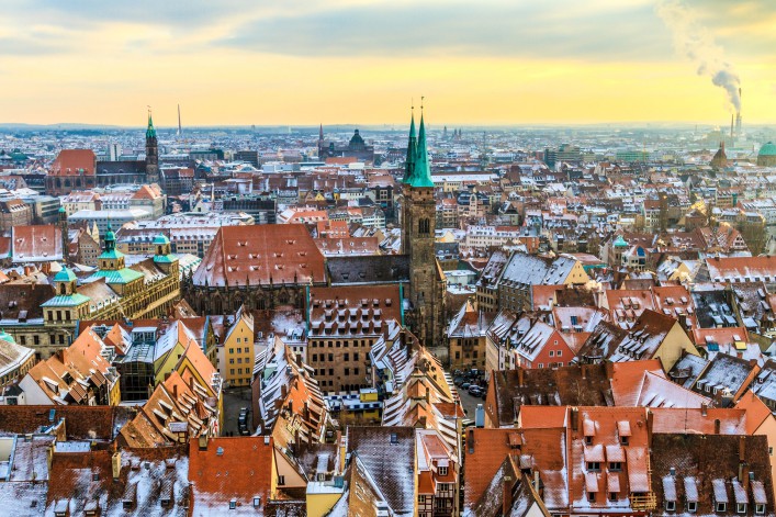 Urlaub in Franken Nürnberg Winter
