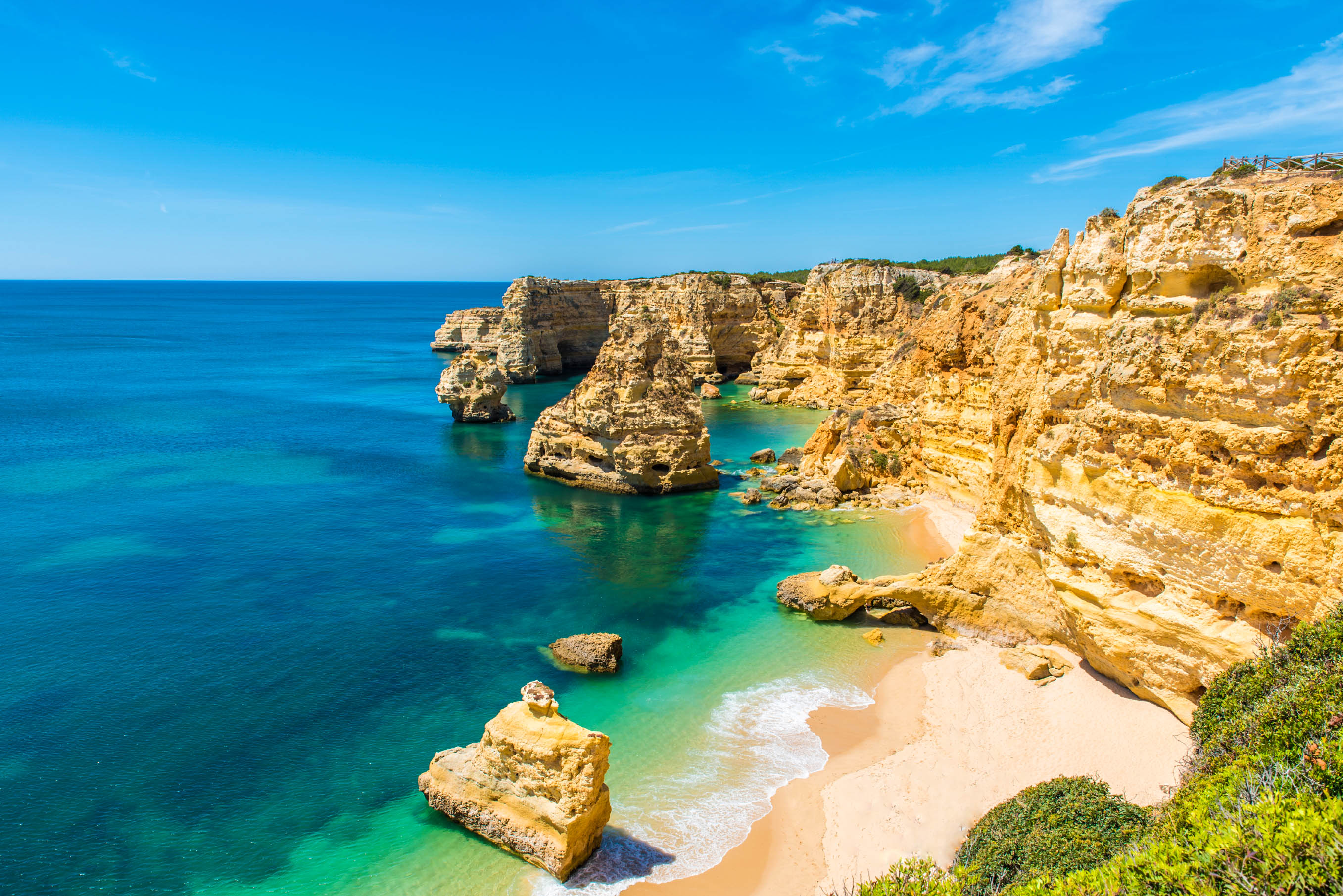 Plage De L Algarve Portugal Les Plus Belles Plages D Algarve YZIP
