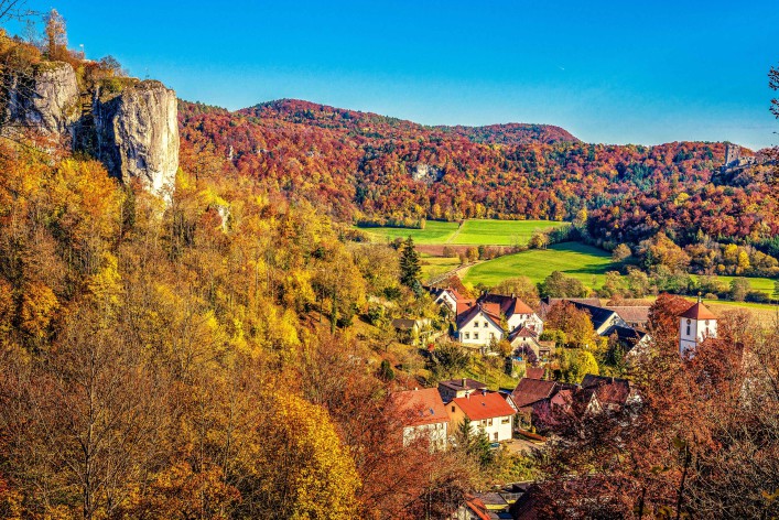 Streitberg and Wiesenttal valley