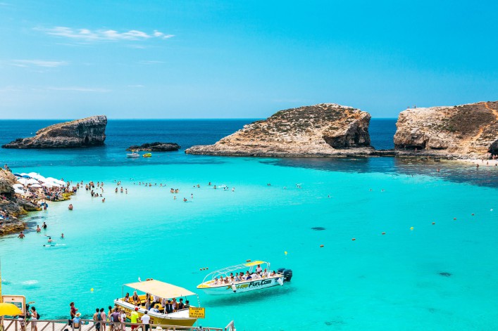 Blue lagoon, Comino – Malta