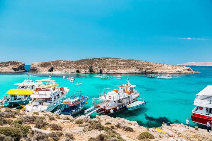 Blue lagoon, Comino – Malta