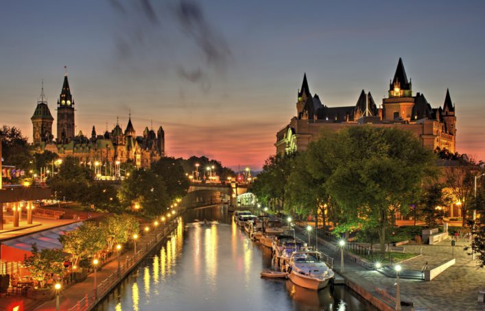 Ottawa Ontario Canada Summer Sunset iStock_000070539159_Large