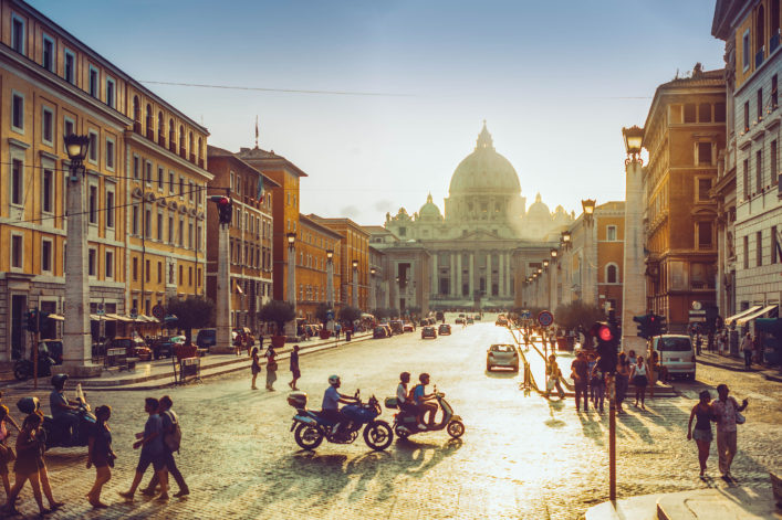 Sommerurlaub in Europa Italien
