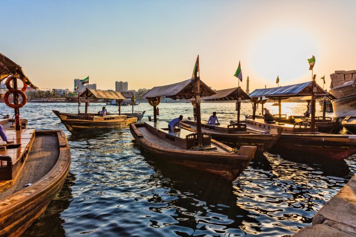 Dubai Creek Abra VAE shutterstock_173950643