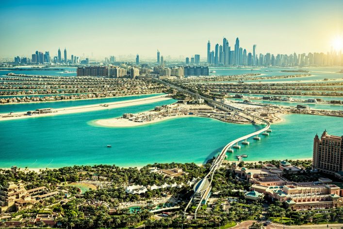 The Palm Jumeirah, Dubai, UAE