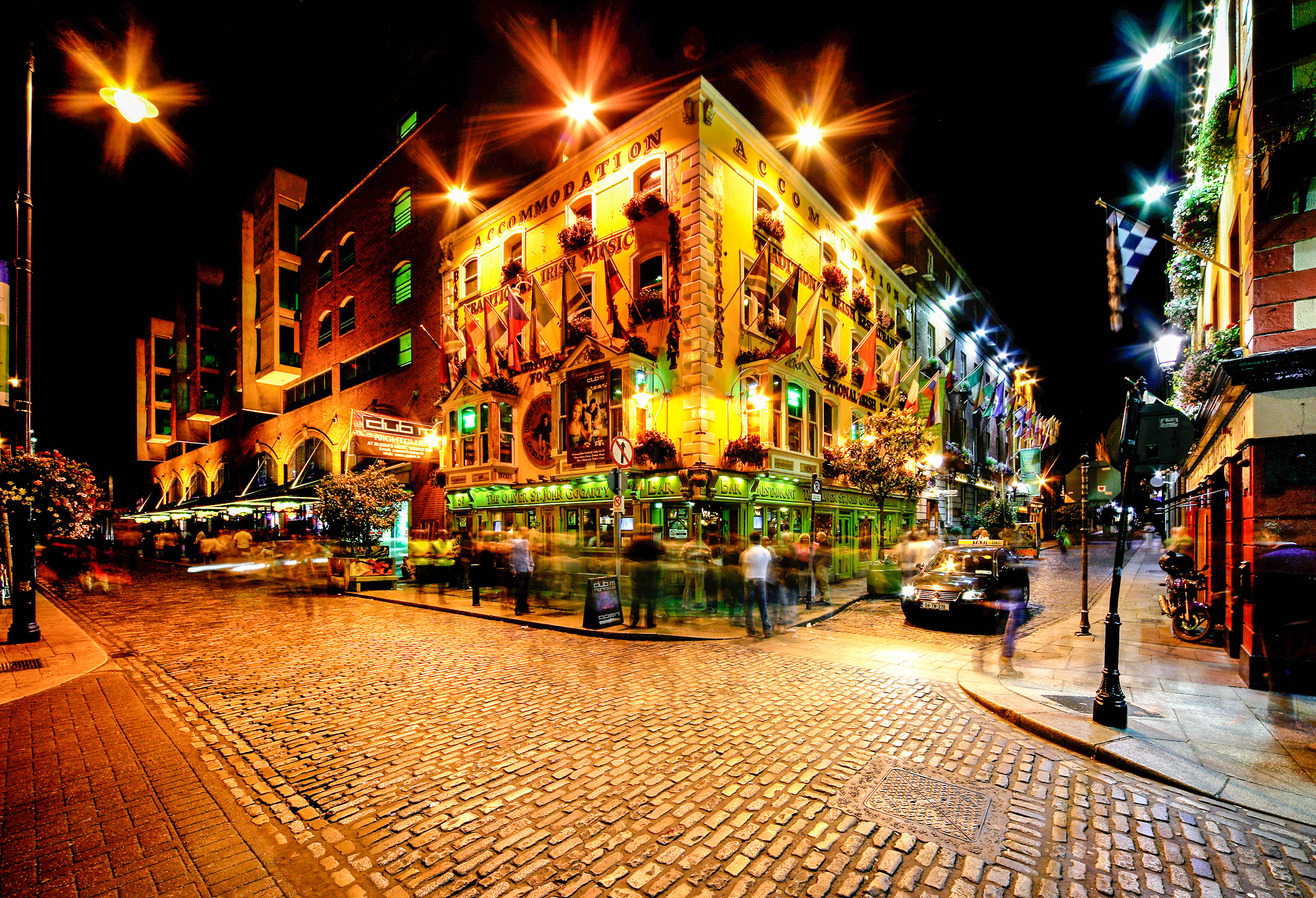 Temple bar in Dublin