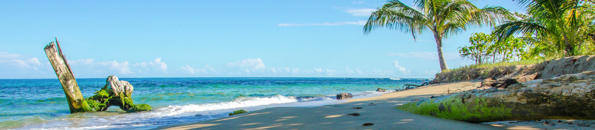 De kust van Costa Rica