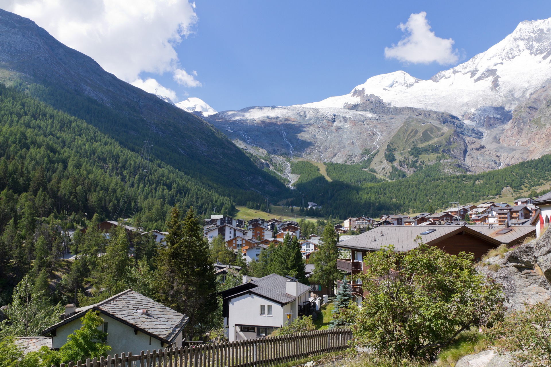 SaasFee Zu Besuch in der