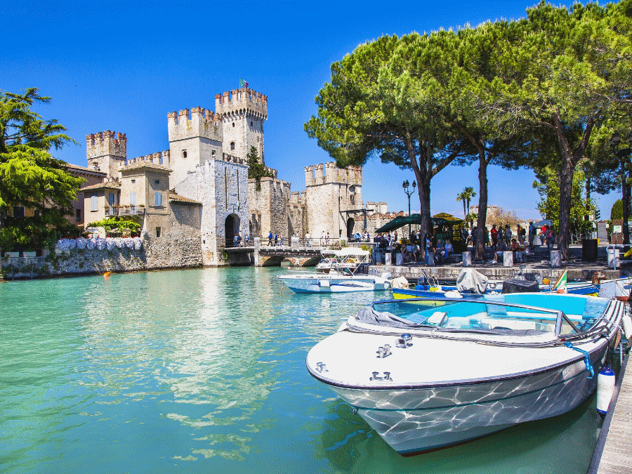 Het Gardameer bij Sirmione