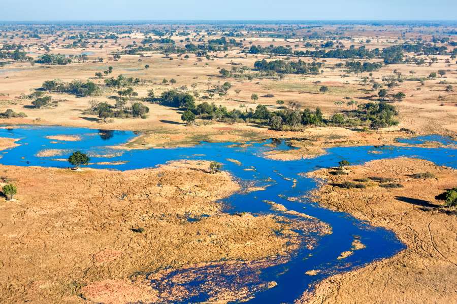 okavangodelta in Botswana