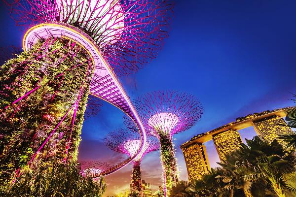 Gardens by the Bay in Singapore