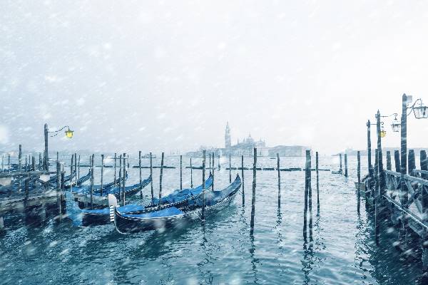 Venetië in de winter