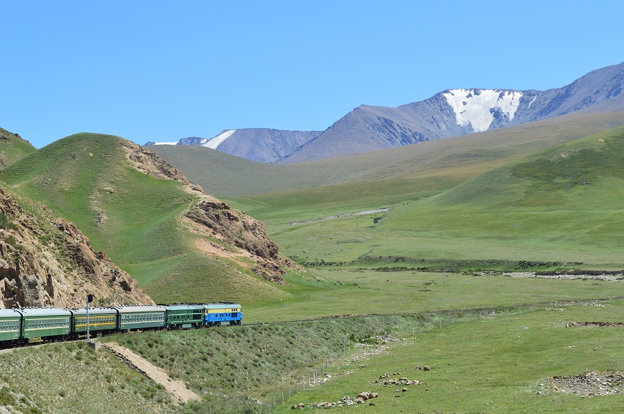 treinreis door China