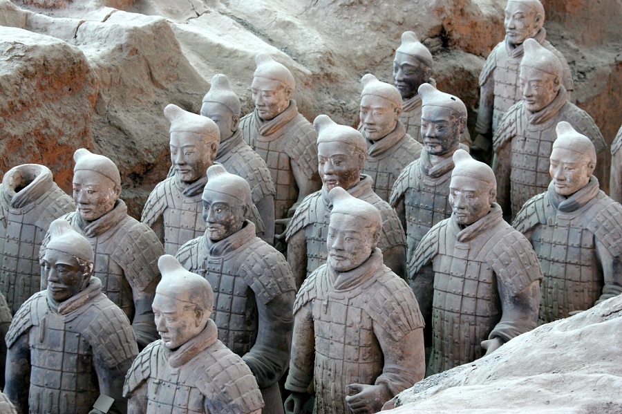 Het Terracotta Leger in Xi'an