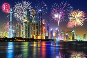 Silvester im Warmen in Dubai